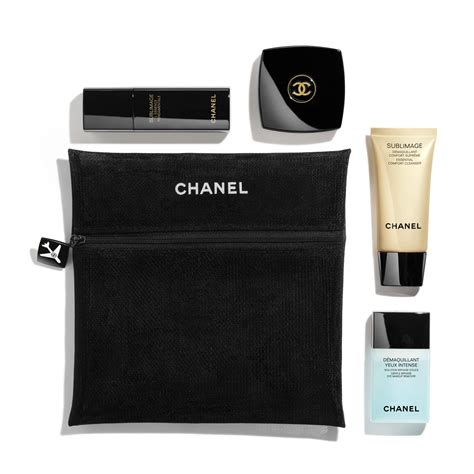 chanel 5 travel set|chanel skincare travel set.